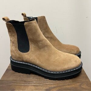 Marc Fisher Chelsea Boots with Chunky Sole